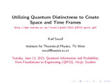 Svozil-2023-Utilizing Quantum Distinctness to Create Space and Time Frames-ao.pdf.jpg