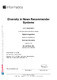 Bauer Michael - 2020 - Diversification in news recommender systems.pdf.jpg